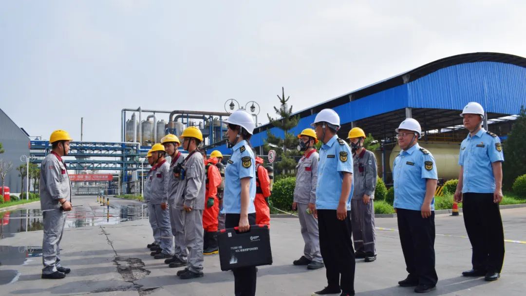 演“真”練“實”,赫達集團開展氯甲烷泄漏事故應急演練